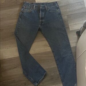 501 Levi's Blue Straight Jeans30 /30